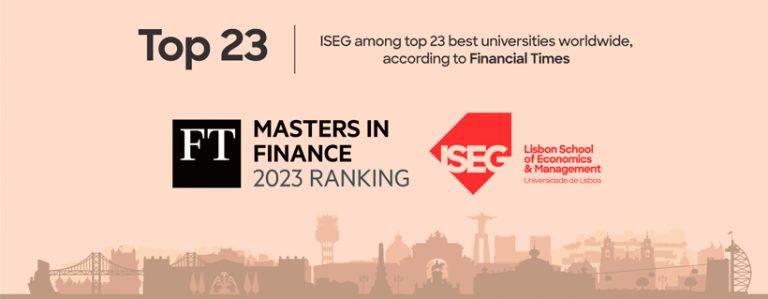ISEG no ranking «Financial Times Masters in Finance 2023» – human